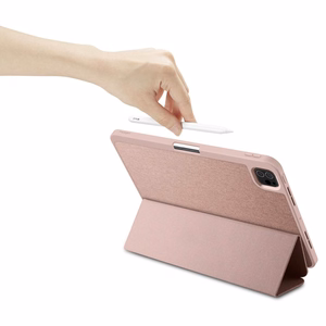 Spigen Urban Fit maciņš iPad Pro 11 collu 5 / 6 / 2024-2025 rozā