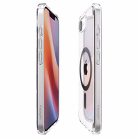 Spigen Ultra Hybrid Magnētiskais oglekļa šķiedras viedtālruņa apvalks iPhone 16e - caurspīdīgs