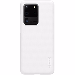 Nillkin Super Frosted Shield vāciņš ierīcei Samsung Galaxy S20 Ultra, balts
