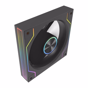 DarkFlash DM20 LINE dzesēšanas ventilators (melns)