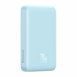 Powerbank Baseus Magnetic Mini 10000mAh, USB-C 20W MagSafe (zils)