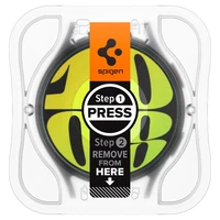 Spigen Glas.tR EZ Fit grūdināts stikls pulkstenim Samsung Galaxy Watch 7 (40 mm) - 2 gab.