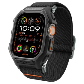 Spigen Lite Fit Pro apvalks ar siksniņu Apple Watch Ultra 1 / 2 (49mm) - matēts melns