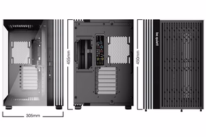 be quiet! LIGHT BASE 600 DX Midi Tower melns