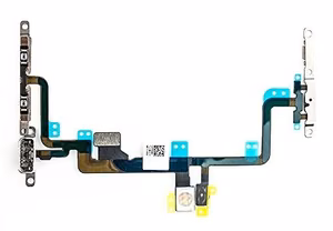 Flex priekš iPhone 7 Plus on/off ar volume control, flashlight un microphone original (used Grade A)