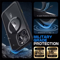 Supcase UB Mag apvalks ar MagSafe iPhone 16 Pro – melns