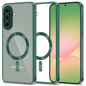 Tech-Protect MagFlex MagSafe viedtālruņa apvalks Samsung Galaxy A56 5G (m) - skaidrs zaļš (m)