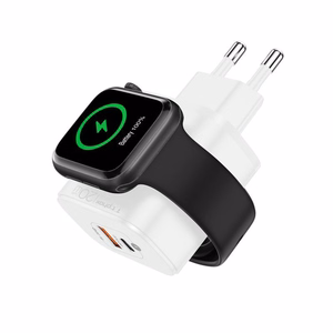 SIENAS LĀDĒTĀJS T-PHOX T-PP20 GAN iWATCH 3IN1 BALTS