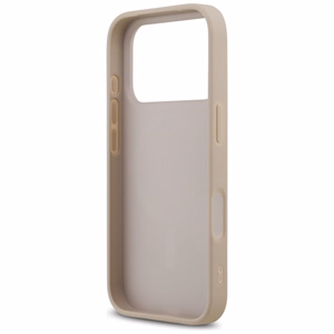 Guess 4G Ring Classic Logo MagSafe Чехол для iPhone 17 Pro - розовый