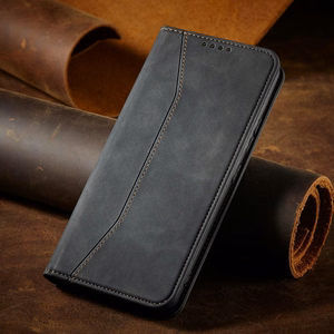 Magnet Fancy Case для Samsung Galaxy S23+ флип-чехол кошелёк подставка чёрный