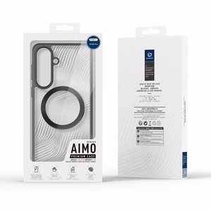 Dux Ducis Aimo Mag Case for Samsung S26 Plus Compatible with MagSafe - Black