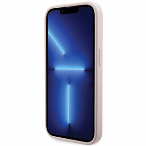 Guess 4G Printed Str Magnētiskais viedtālruņa apvalks iPhone 15 Pro - rozā