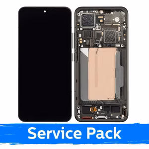 Ar Xiaomi 15 saderīgs LCD displejs ar rāmi / melns / (servisa komplekts)