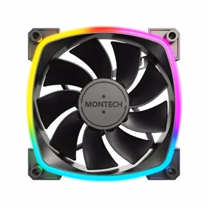 CASE FAN 120MM/RX120 PWM BLACK MONTECH
