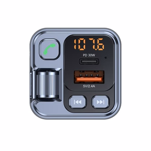 Blavec FM Transmitter Flash TR-05 MP3, Bluetooth - USB + Type C - PD 30W (TFMFTR05-B) black