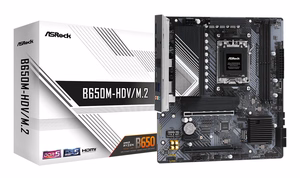 Asrock B650M-HDV/M.2 mātesplate AMD B650 Socket AM5 micro ATX