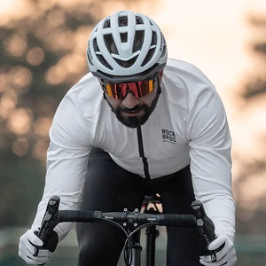 Rockbros TLWT001 ROAD TO SKY Windproof Insulated Cycling Jersey L - White