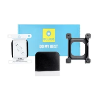 5D Mr. Monkey Aizsargstikls - Apple Watch SE / SE 2 / SE 3 44MM melns (Strong HD)