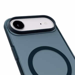 Puro Daylight ar MagSafe saderīgs silikona viedtālruņa apvalks iPhone 17 Air – caurspīdīgs tirkīza