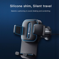 FORCELL F-GRIP GuardianAV auto turētājs ventilācijas atverei melns