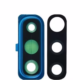 Samsung A505 A50 2019/A705 A70 2019 lens priekš camera ar frame Zils ORG