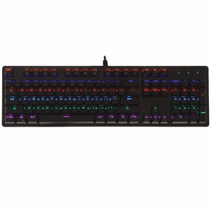 ART wire mechanical keyboard USB A QWERTY LED AK-51 black