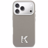 Karl Lagerfeld Karl Head Logo MagSafe futrālis iPhone 17 Pro Max - Pelēks