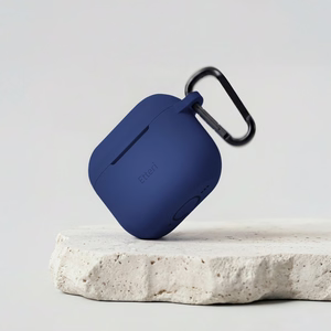 Etteri silikona maciņš AirPods 4 tumši zils