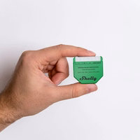 Shelly Wave Dimmer EU LR Smart Dimming Controller zaļš