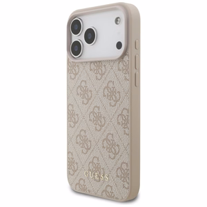 Guess 4G Classic maciņš modelim iPhone 17 Pro Max / 18 Pro Max – krāsa: rozā