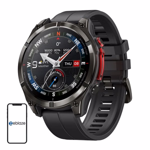 Zeblaze Stratos 4 Pro viedpulkstenis (melns)