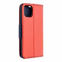 FANCY Grāmatu futrālis priekš SAMSUNG A57 red / navy