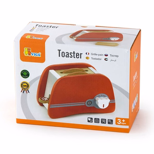 Leila Toys koka rotaļu tosteris