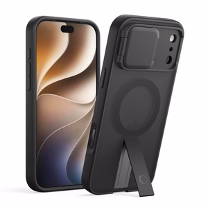 Tech-Protect Kevlar Aura MagSafe maciņš, paredzēts iPhone 18 Pro Max / 17 Pro Max, matēti melns