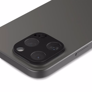 Spigen Optik.tR защита камеры для iPhone 14 Pro / Pro Max / 15 Pro / Pro Max / 16 Pro / Pro Max - чёрный 2 шт.