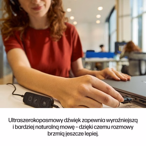 HP Poly Mission 625 USB vadu austiņas ar mikrofonu