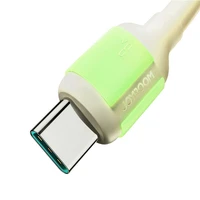 Joyroom S-A53 USB-A - Type-C-C 3A ātrās uzlādes kabelis