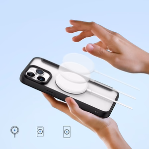 Dux Ducis Skin X Pro Magnētiskais Atveramais MagSafe apvalks iPhone 15 Pro - melns