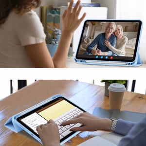 Tech-Protect SC Pen viedtālruņa apvalks iPad 10.9" 2022 - gaiši zila