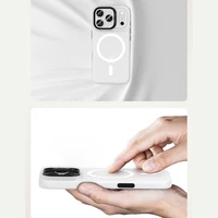 Benks Magnētiskais Lucid Armor viedtālruņa apvalks (0068) Iphone 17 Air melns (Kameras vadības poga)