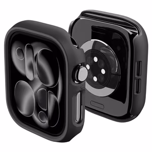 Spigen Thin Fit vāciņš modelim Apple Watch 46 mm – melns