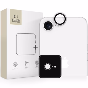 Tech-Protect Camring Fit+ objektīva vāciņš iPhone 16e - caurspīdīgs
