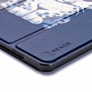 Korpuss Reach Smart Leather Samsung X210/X215/X216 Tab A9 Plus 11.0/X230/X235/X236 Tab A11 Plus 11.0 skumja kaķete