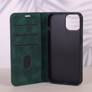 Smart Suede maciņš Honor 600 / Honor 600 Pro, zaļš
