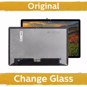 LCD дисплей для Lenovo IdeaTab Pro / TB373 / чёрный (восстановленный: Китай)