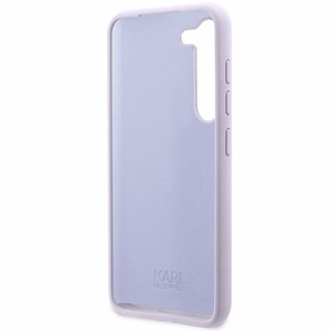 Karl Lagerfeld KLHCS23MSNIKBCU S23+ S916 cietais apvalks violets/violets Silikona Ikonik