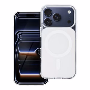 Maciņš iPhone 16e (SE4 2025) / 17e Clear Fusion Mag Cover saderīgs ar MagSafe balts