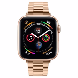 Spigen Modern Fit ремешок для Apple Watch 4/5/6/7/8/SE (38/40/41 mm) - розовое золото