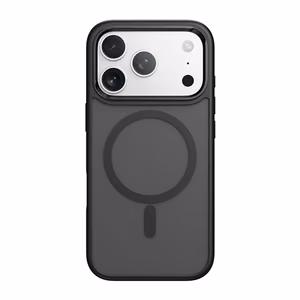 Чехол Rock Guard Touch Matte Series Magnetic для iPhone 17 Pro Max чёрный (металлическая рамка линзы)