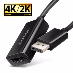AXAGON DisplayPort to HDMI Adapter 0.15m RVD-HI20N